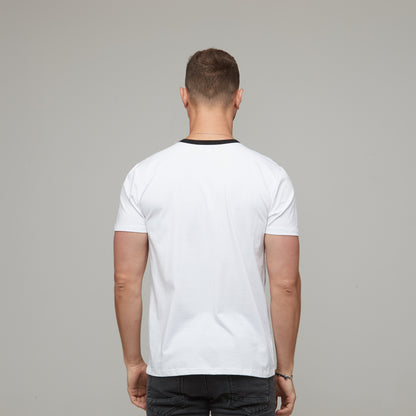 Wyatt Tee White/Black