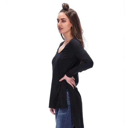 Long Sleeve Top Black