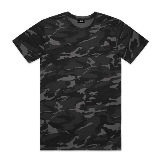 Carlos Tee Black Camo