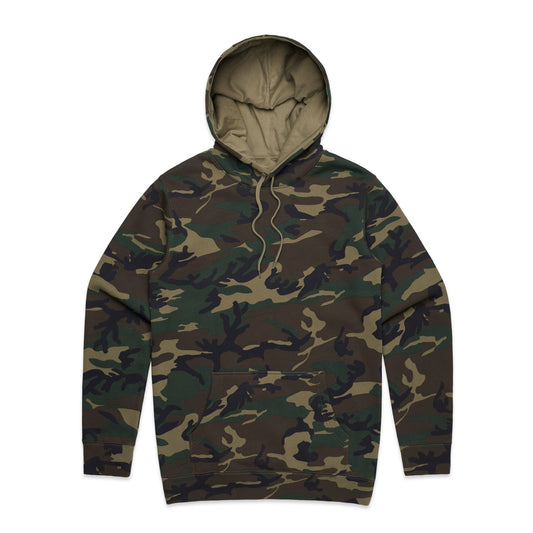 mens green camo hoodie