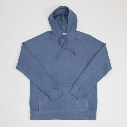 mens faded blue hoodie