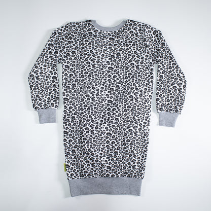 Toni Dress Black/Leopard
