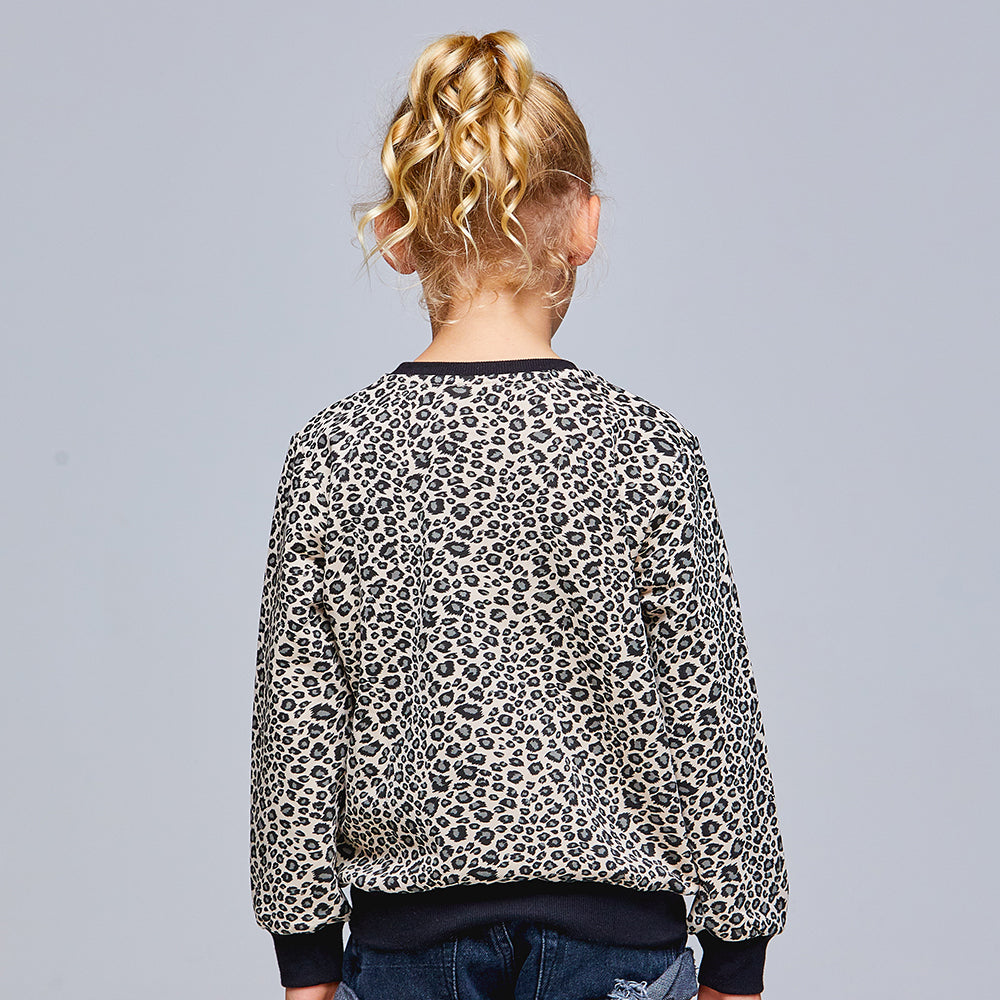 Ricki Sweater Black Leopard