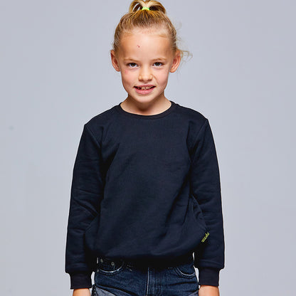kids basic black sweater