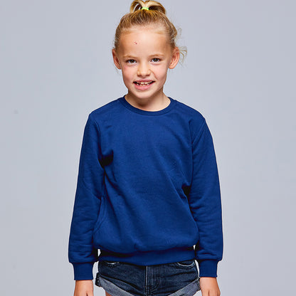 kids basic navy sweater