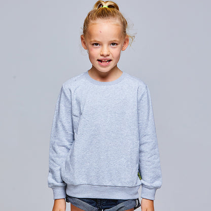 kids basic grey sweater 