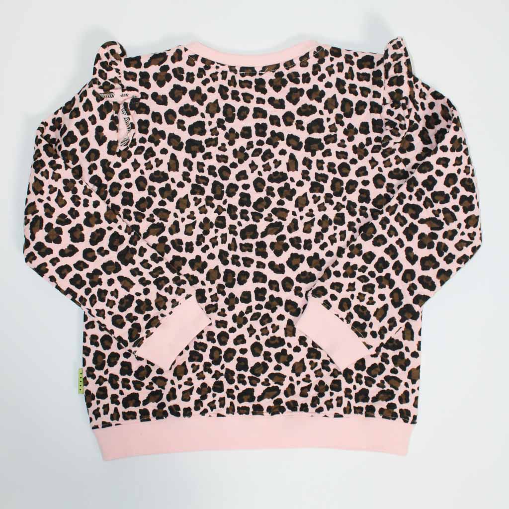 Willow Sweater Pink Leopard