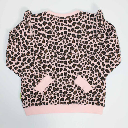 Willow Sweater Pink Leopard