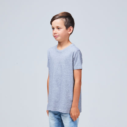 Tiger Tee Grey Marle