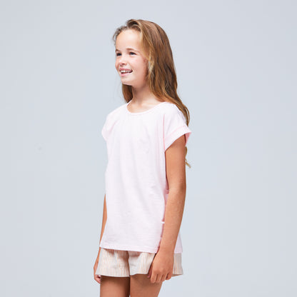 Ash Tee Baby Pink