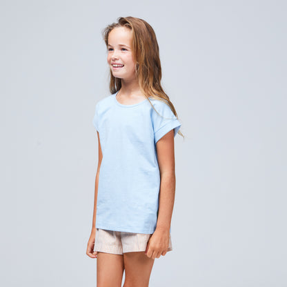 Ash Tee Baby Blue
