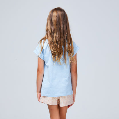 Ash Tee Baby Blue