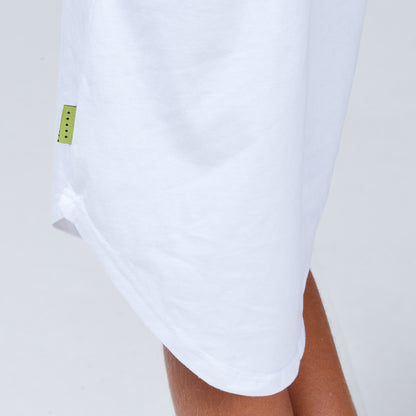 Zepplin Dress White