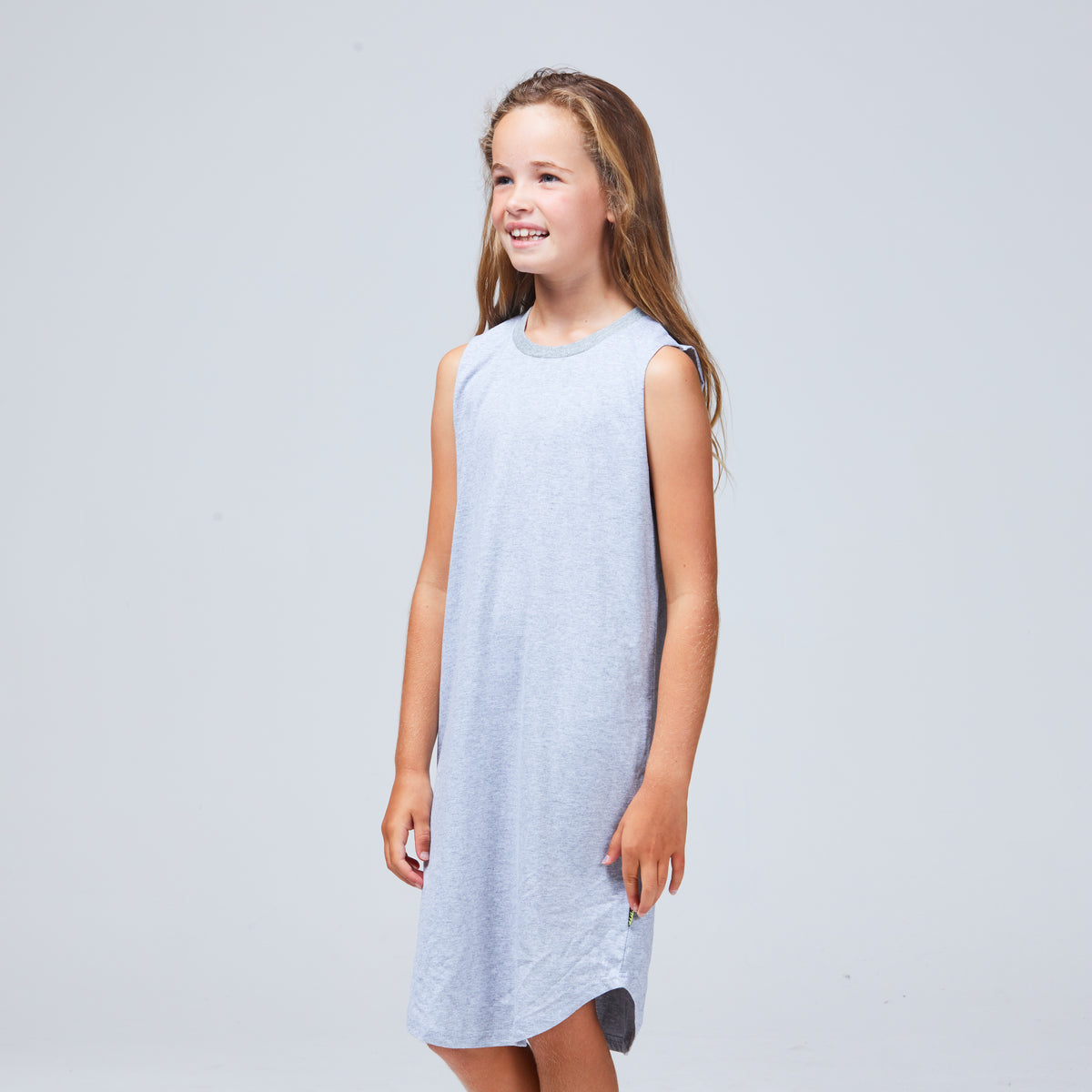 Zepplin Dress Grey Marle
