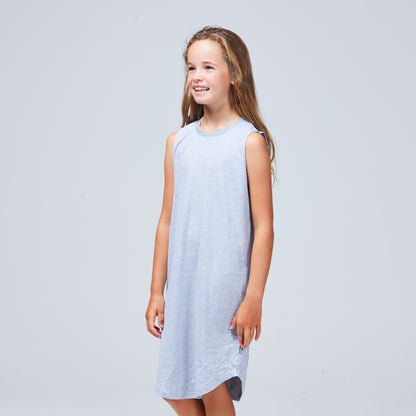 Zepplin Dress Grey Marle