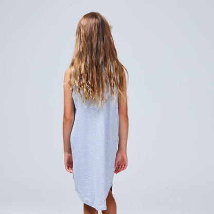 Zepplin Dress Grey Marle