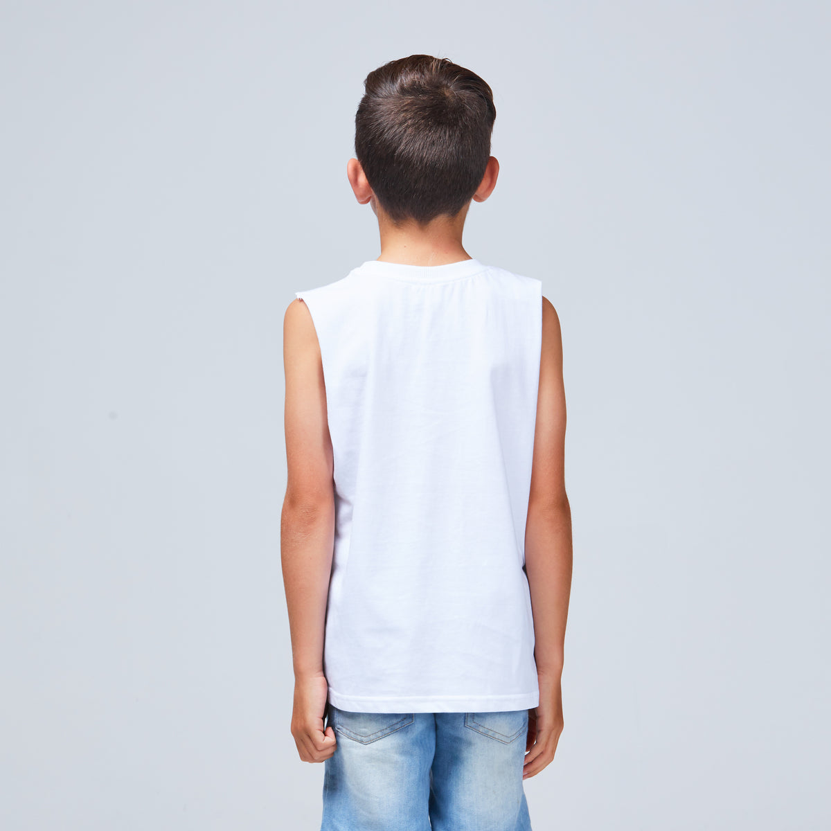 Maddox Singlet White