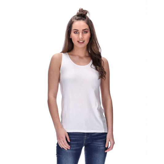 womens white singlet nz