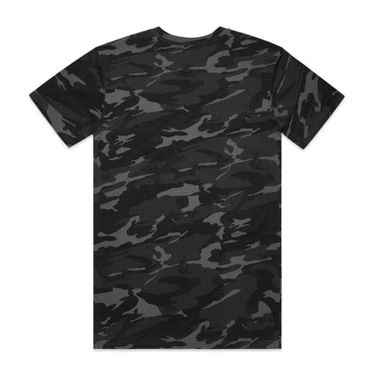 black camo tee