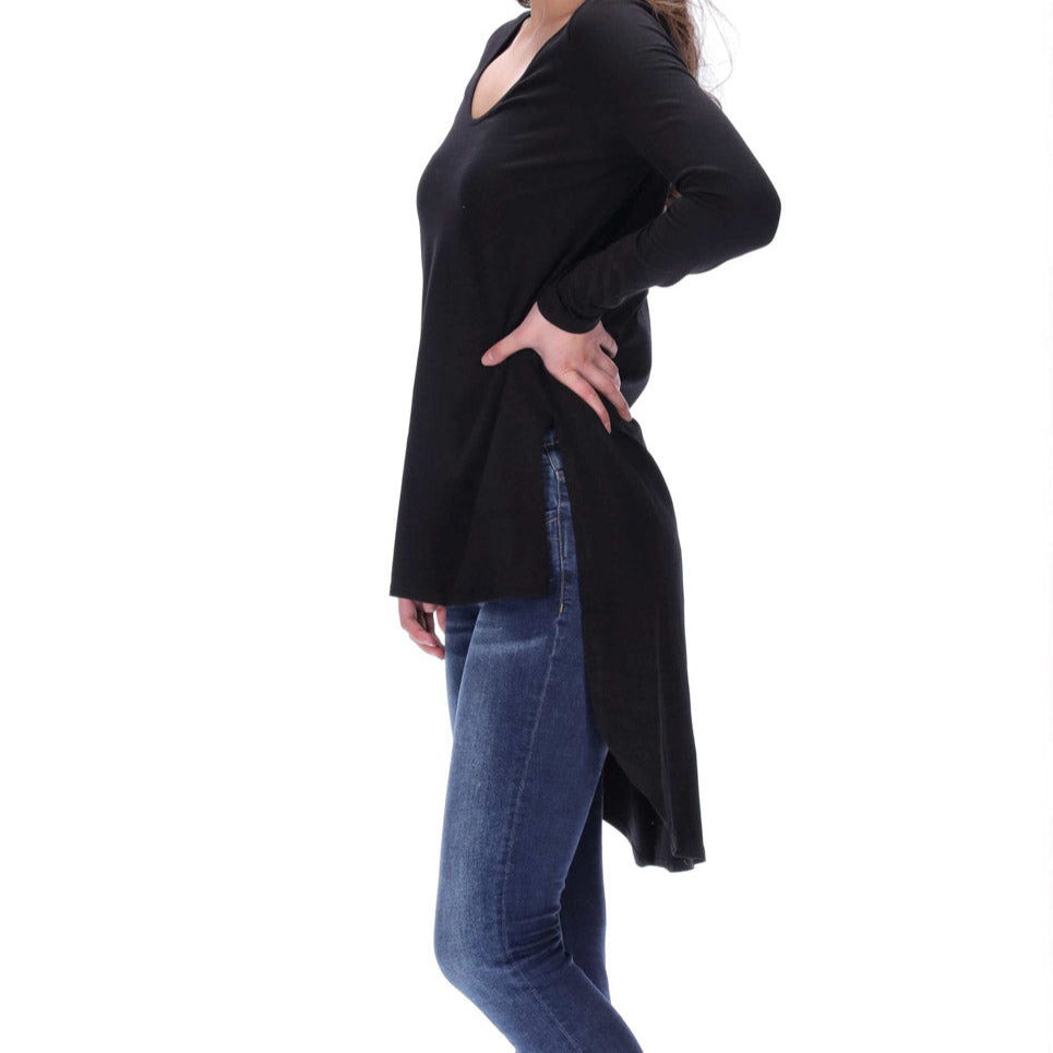 Alexis Long Sleeve Top Black