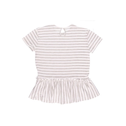 Bree Dress Grey Stripe