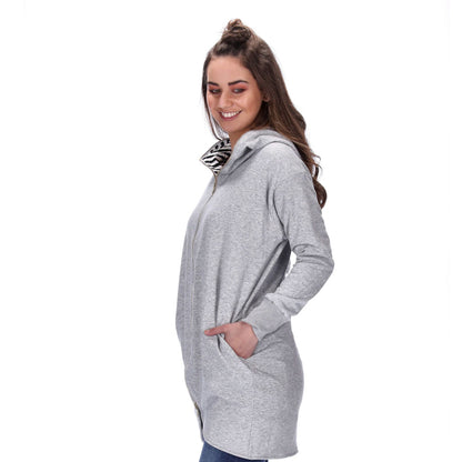 Britta Reversible Sweater Grey/Black Stripe