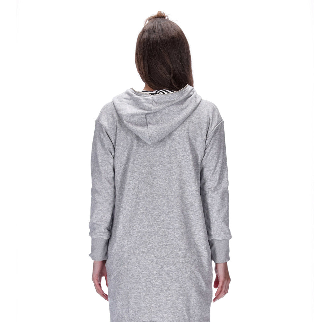 Britta Reversible Sweater Grey/Black Stripe