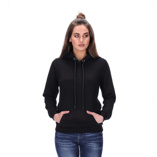 black thick womens hoodie
