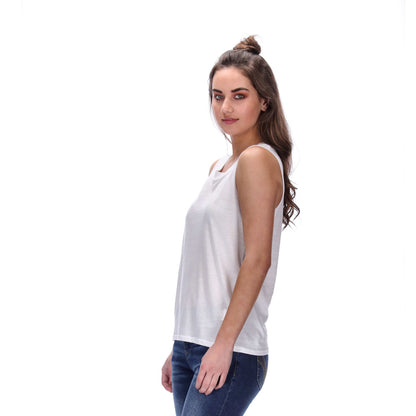 Bronx Singlet White