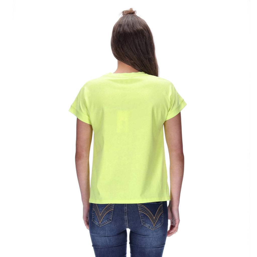 Brooke Tee Neon Yellow