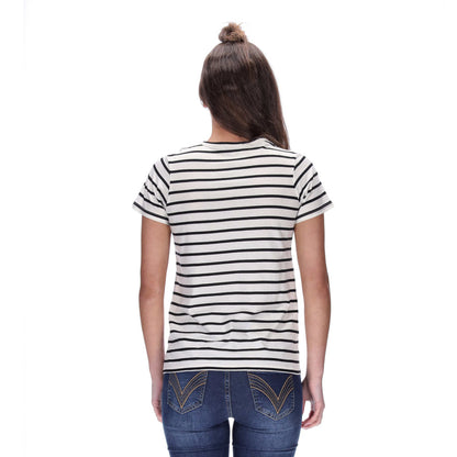 Cara Tee Natural/Black