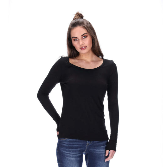 womens black top