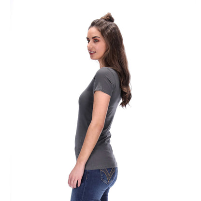 Charlie Tee Charcoal