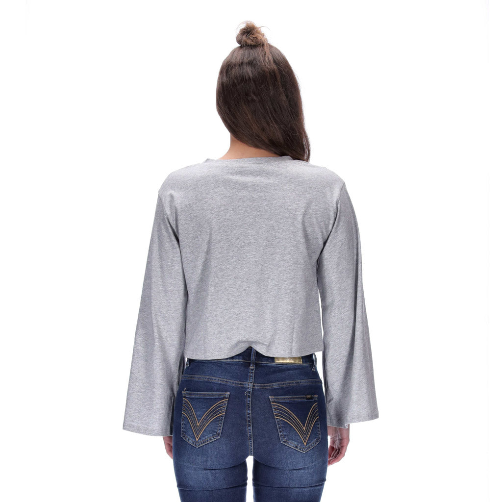 Chelsea Long Sleeve Top Grey