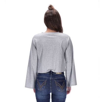 Chelsea Long Sleeve Top Grey