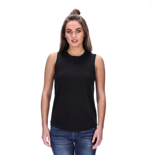womens black tank