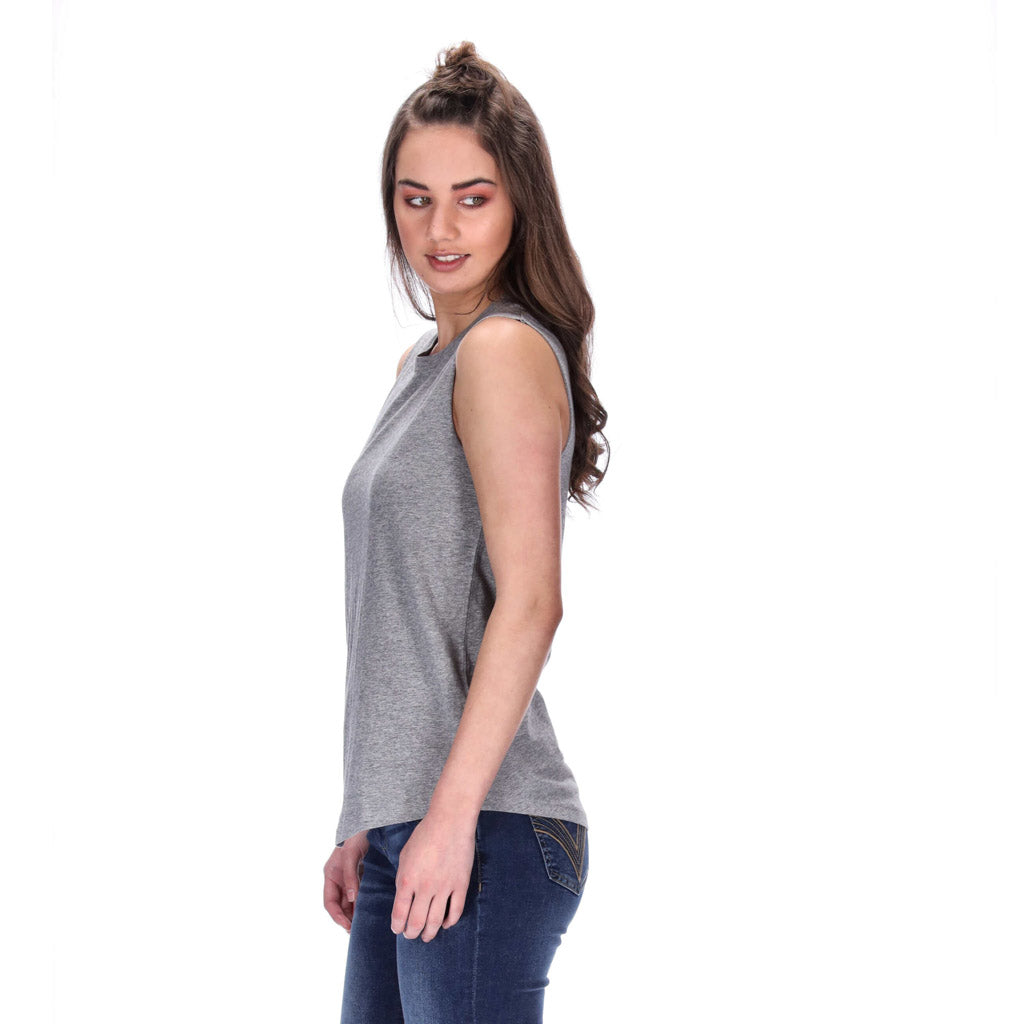Chicago Singlet Grey Marle