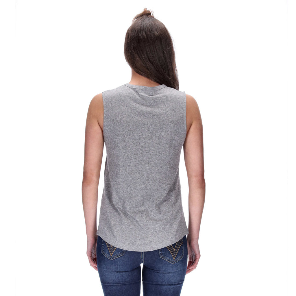 Chicago Singlet Grey Marle