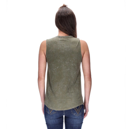 Chicago Singlet Distressed Khaki
