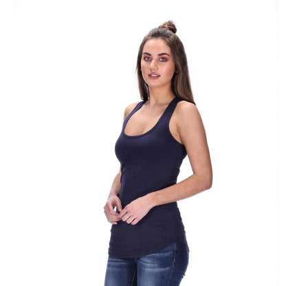 Clyde Singlet Navy