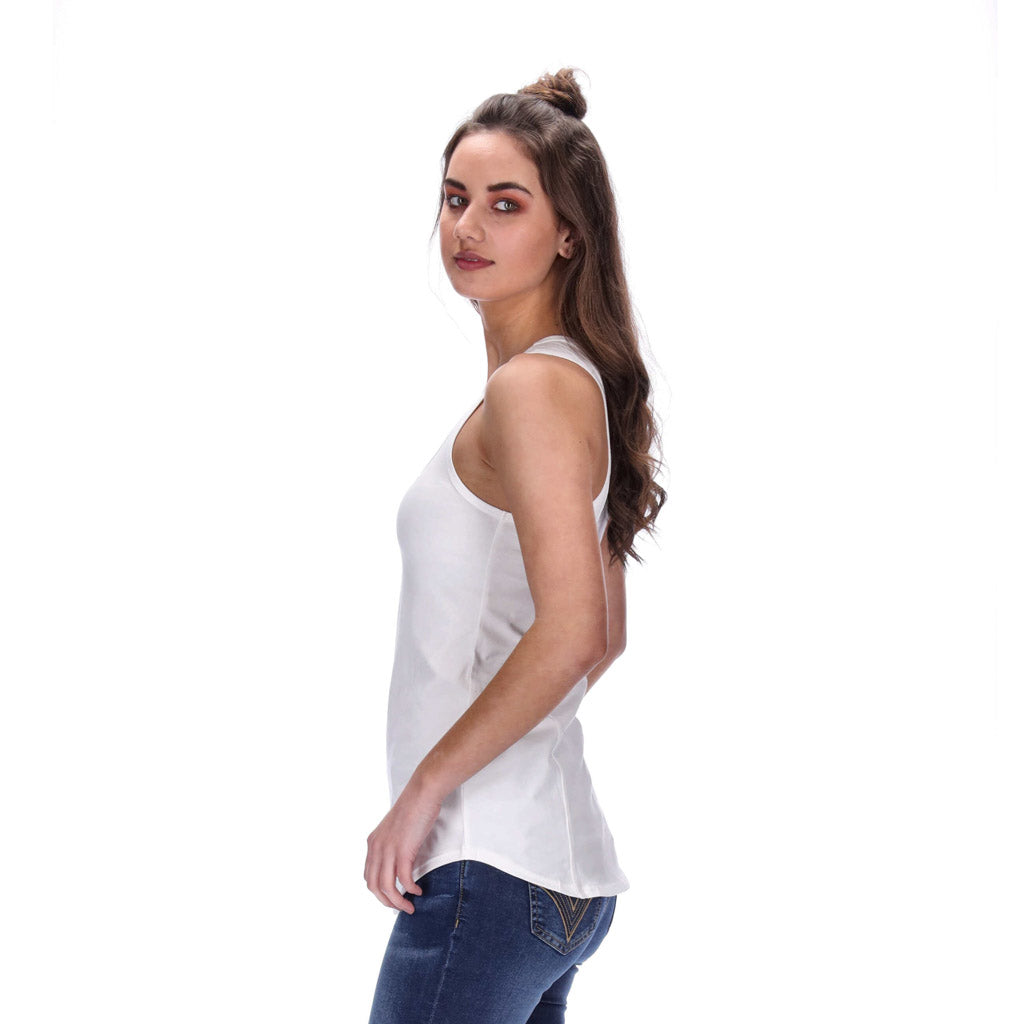Clyde Singlet White