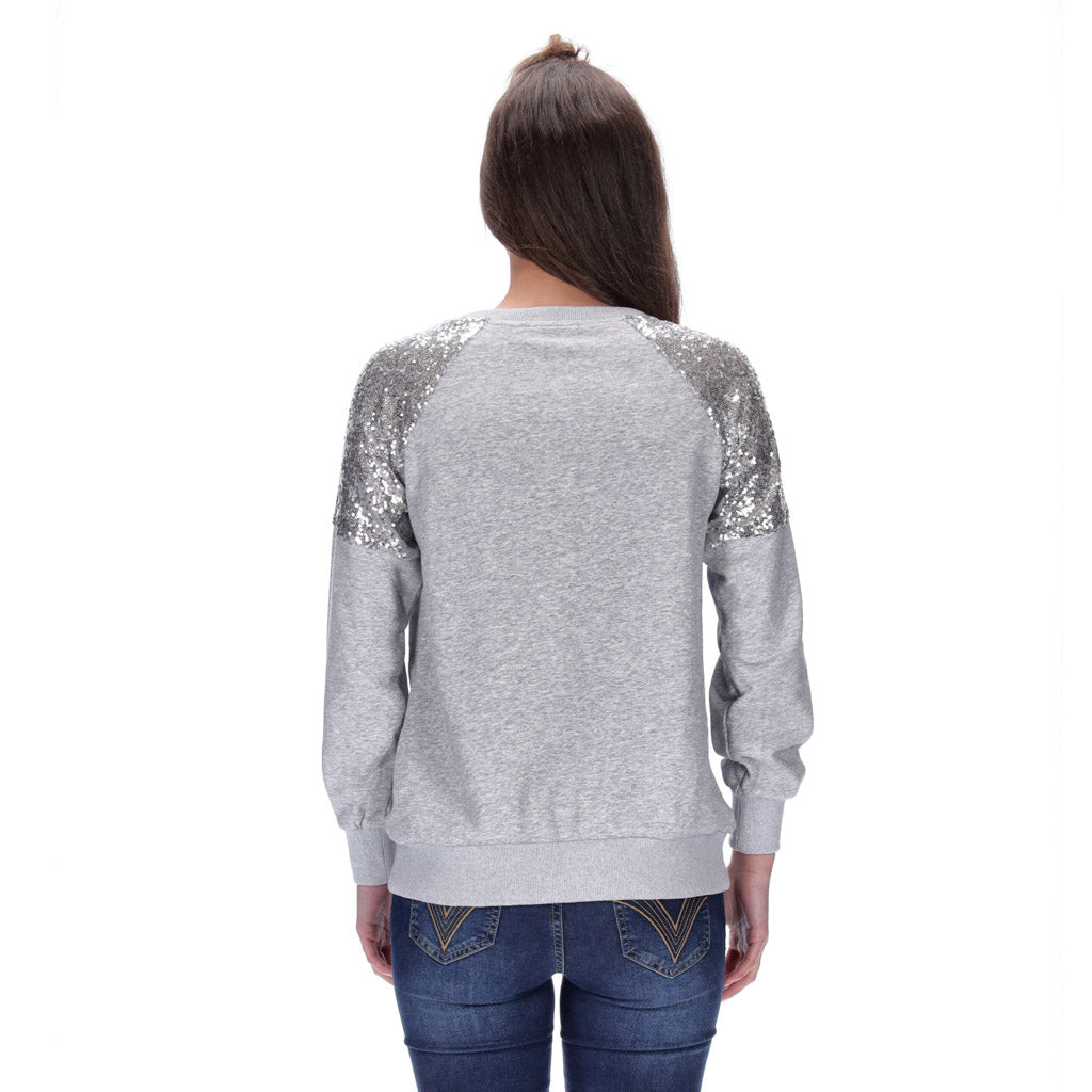 Courtney Sweater Grey/Silver