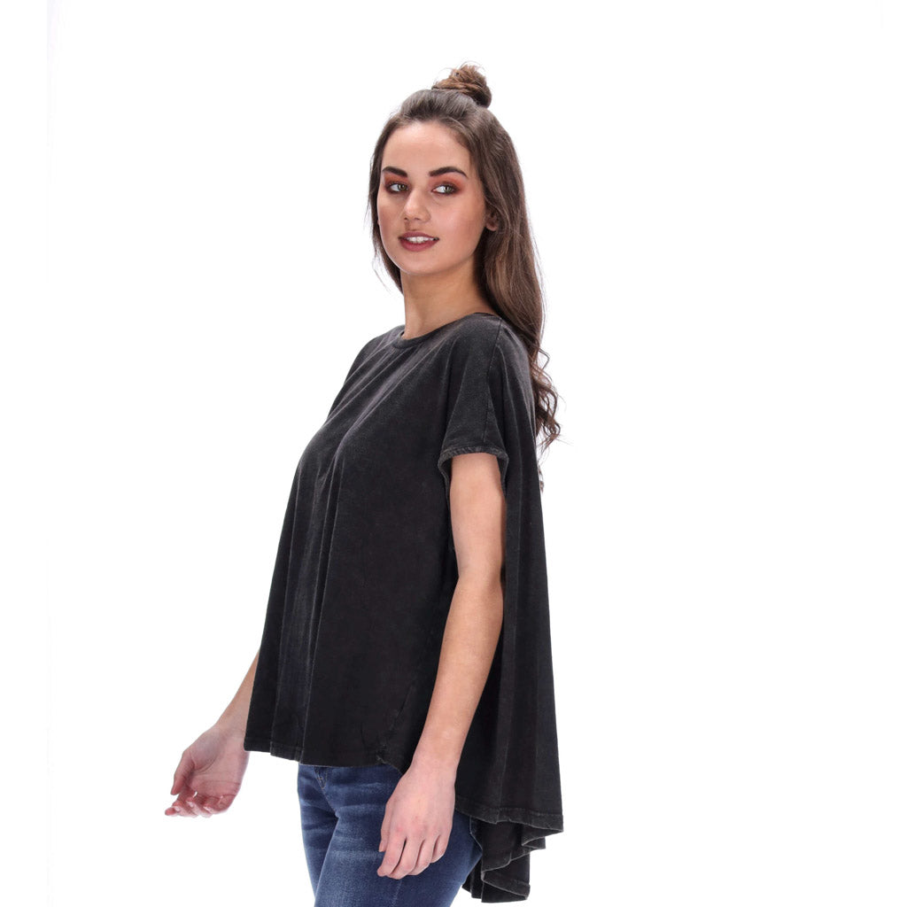 Santa Cruz Tee Distressed Black