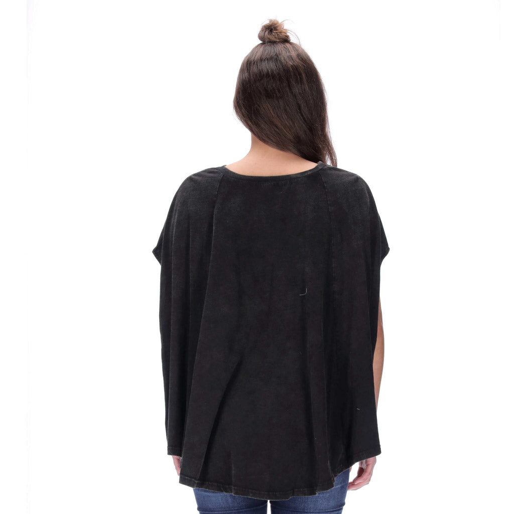 Santa Cruz Tee Distressed Black