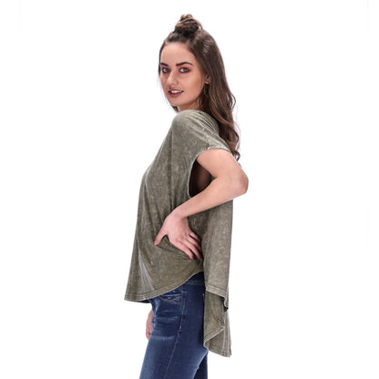 Santa Cruz Tee Distressed Khaki