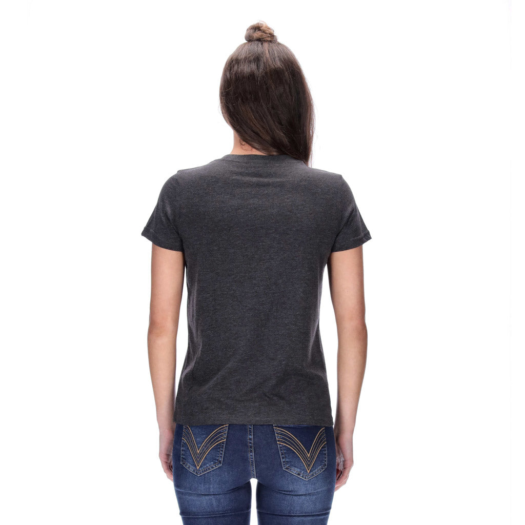 Dallas Tee Dark Grey Marle
