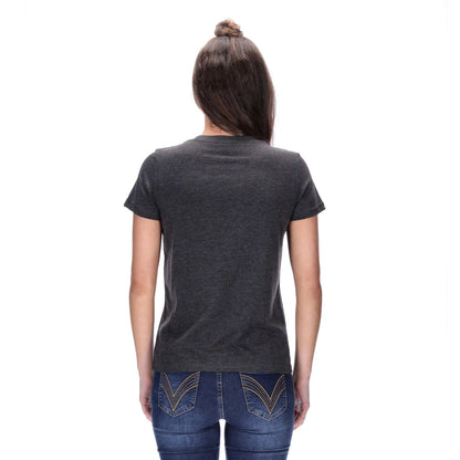 Dallas Tee Dark Grey Marle