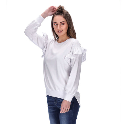 Emily Sweater White