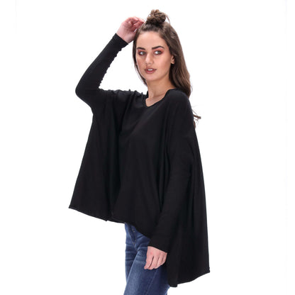 Jemma Long Sleeve Top Black