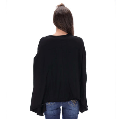Jemma Long Sleeve Top Black